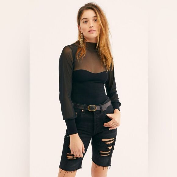 Free People Light Up Layering Top NWT XS/S - Picture 1 of 3